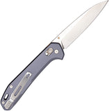 Gerber Savvy Pivot Lock Blue Aluminum Folding CPM-20CV Wharncliffe Pocket Knife 1845