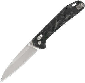 Gerber Savvy Pivot Lock Carbon Fiber Folding CPM-20CV Wharncliffe Pocket Knife 1846