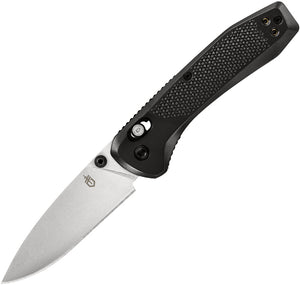 Gerber Sedulo Pivot Lock Black FRN Folding CPM-S30V Drop Point Pocket Knife 30001709