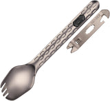 Gerber ComplEAT Tool Gray Aluminum Spork Multi-Tool 31003993