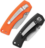 Gerber Edge Utility 2pc Combo Black & Orange Folding Pocket Knife Set 3516