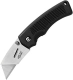 Gerber Edge Utility Black Folding Stainless Steel Razor Pocket Knife 3749