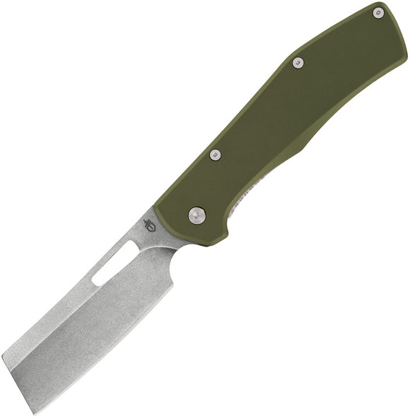 Gerber Flatiron Framelock Green Aluminum Folding 7Cr17MoV Pocket Knife 3765