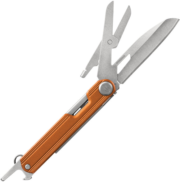 Gerber Armbar Slim Cut Orange Folding Multi Tool Pocket Knife 3813