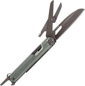 Gerber Armbar Slim Cut Green Aluminum Folding Stainless Pocket Knife 3814
