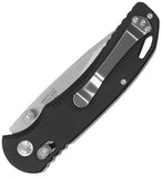 Ganzo Knives G-Lock Black G10 Folding 440C Stainless Drop Pt Pocket Knife G7531BK