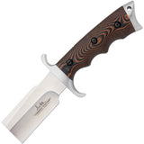 Hibben Tundra Black & Orange Micarta 420HC Stainless Fixed Blade Knife 5122