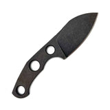 Giant Mouse GMF1-F Black Bohler M390 Drop Pt Fixed Blade Knife w/ Sheath 10111