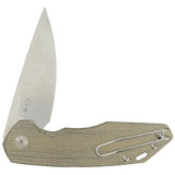 GiantMouse ACE Corta Linerlock Green Micarta Folding Bohler M390 Pocket Knife 10869