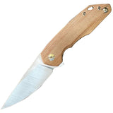GiantMouse ACE Corta Linerlock Natural Micarta Folding Bohler M390 Pocket Knife 10876