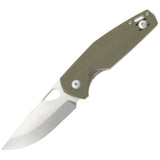 GiantMouse ACE Nimbus V3 Linerlock Green G10 Folding S90V Pocket Knife 12146