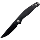 GiantMouse ACE Sonoma V2 Linerlock Black Titanium Folding Elmax Pocket Knife 12740