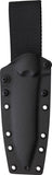 GiantMouse Redington Black Micarta CPM-MagnaCut Fixed Blade Knife w/ Sheath 13273
