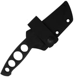 GiantMouse GMF5 Black PVD Bohler N690 Drop Point Fixed Blade Knife w/ Sheath 13372