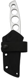 GiantMouse GMF5 Satin Bohler N690 Drop Point Fixed Blade Knife w/ Sheath 13389