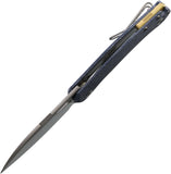 GiantMouse ACE Biblio XL Linerlock Denim Micarta Folding S90V Pocket Knife 13419