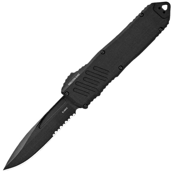 Guardian Tactical Automatic Recon 040 Knife OTF Black Aluminum Elmax Blade 113112