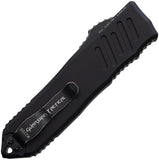 Guardian Tactical Automatic Recon 040 Knife OTF Blackout Aluminum Elmax Blade 113611