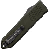 Guardian Tactical Automatic Recon 040 Knife OTF OD Green Aluminum Elmax Blade 118611