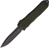 Guardian Tactical Automatic Recon 040 Knife OTF OD Green Aluminum Elmax Blade 118611