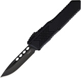 Guardian Tactical Automatic GTX-025 Knife OTF Blackout Aluminum Elmax Drop Pt Blade 123111