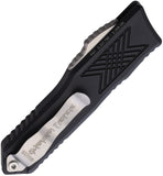 Guardian Tactical Automatic GTX-025 Knife OTF Black Aluminum Two-Tone Elmax Drop Pt Blade 123211