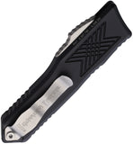 Guardian Tactical Automatic GTX-025 Knife OTF Black Aluminum Two-Tone Elmax Tanto Blade 123221