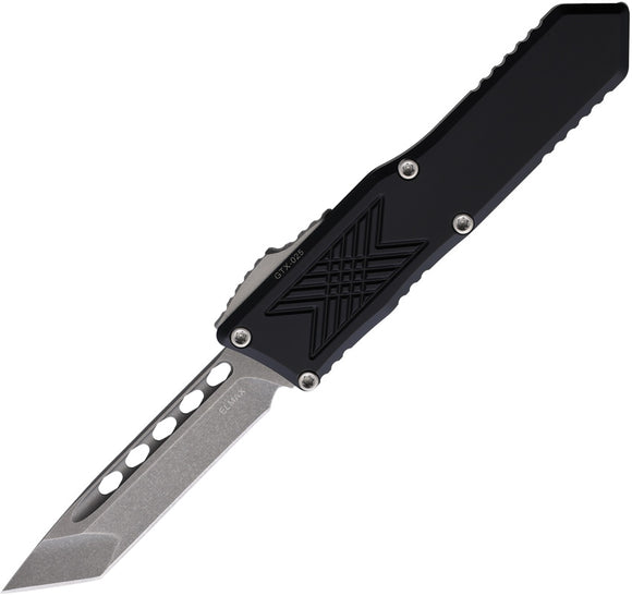 Guardian Tactical Automatic GTX-025 Knife OTF Black Aluminum Elmax Tanto Blade 123521