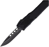 Guardian Tactical Automatic GTX-025 Knife OTF Blackout Aluminum Elmax Drop Pt Blade 123611