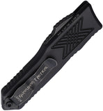 Guardian Tactical Automatic GTX-025 Knife OTF Blackout Aluminum Elmax Tanto Blade 123621