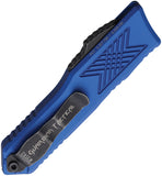 Guardian Tactical Automatic GTX-025 Knife OTF Blue Aluminum Elmax Drop Pt Blade 124611BL