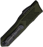 Guardian Tactical Automatic GTX-025 Knife OTF OD Green Aluminum Black Elmax Drop Pt Blade 128111