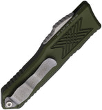 Guardian Tactical Automatic GTX-025 Knife OTF OD Green Aluminum Stonewash Elmax Tanto Blade 128521