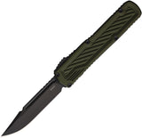 Guardian Tactical Automatic Scout Knife OTF OD Green Aluminum Black Elmax Blade 148111