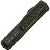 Guardian Tactical Automatic Scout Knife OTF OD Green Aluminum Elmax Blade 148611