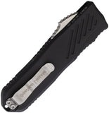 Guardian Tactical Automatic Recon 035 OTF Knife Black Aluminum Two-Tone MagnaCut Tanto Blade 93221TT