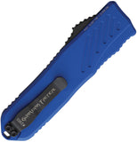Guardian Tactical Automatic Recon 035 OTF Knife Blue Aluminum MagnaCut Serrated Tanto Blade 94222BLU