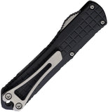 Heretic Knives Automatic Manticore S Knife OTF Black Aluminum MagnaCut Bowie Blade 022BF2A