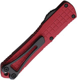 Heretic Knives Automatic Manticore S Knife OTF Red Aluminum MagnaCut Bowie Blade 022BF6ARED