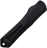 Heretic Knives Automatic Manticore S Knife OTF Black Frag Aluminum MagnaCut Blade 024F10AT