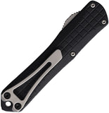 Heretic Knives Automatic Manticore S Knife OTF Black Frag Aluminum MagnaCut Blade 024F2A