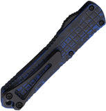 Heretic Knives Automatic Manticore S Knife OTF Breakthrough Blue Aluminum MagnaCut Blade 024F6ABKBLU