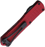 Heretic Knives Automatic Manticore S Knife OTF Red Aluminum MagnaCut Blade 024F6ARED