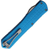 Heretic Knives Automatic Manticore X Knife OTF Turquoise Frag Aluminum MagnaCut Bowie Blade 030BF2ATQ