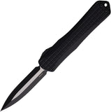 Heretic Knives Automatic Manticore X Knife OTF Black Frag Aluminum MagnaCut Blade 032F10AT