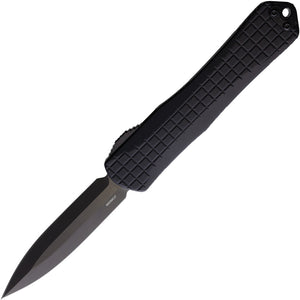 Heretic Knives Automatic Manticore X Knife OTF Blackout Frag Aluminum MagnaCut Blade 032F6AT