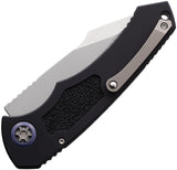 Heretic Knives Automatic Pariah Knife Button Lock Black Aluminum MagnaCut Blade 0482A