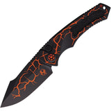 Heretic Knives Automatic Pariah Knife Button Lock Orange Magma Aluminum MagnaCut Blade 048MAGOR