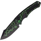 Heretic Knives Automatic Pariah Knife Button Lock Toxic Magma Aluminum MagnaCut Blade 048MAGTX