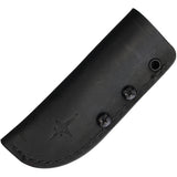 Heretic Knives Kobold Bowie Battleworn Black G10 CPM-MagnaCut Fixed Blade Knife 0658ABLKG10